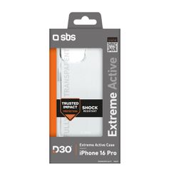 SBS Extreme Active D3O Case for iPhone 16 Pro - Transparent-thumb-1