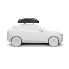 Μπαγκαζιέρα Οροφής Αυτοκινήτου Thule Pulse 2 M (400 lt) Χρώμα Μαύρο Μάτ