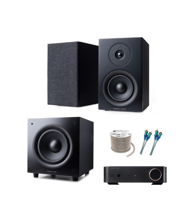 Argon Audio Ολοκληρωμένο Σύστημα Hi-Fi 2.1 Streaming Black