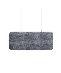 Audiodesigner ECOBAFFLE Rectangle Ηχοαπορροφητικά Πάνελ Οροφής 60x120x4cm / 2,88 τ.μ. Γκρι (4 Τεμάχια)