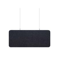 Audiodesigner ECOBAFFLE Rectangle Ηχοαπορροφητικά Πάνελ Οροφής 60x120x4cm / 2,88 τ.μ. Μαύρο (4 Τεμάχια)