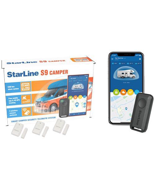 StarLine S9 CAMPER GEN7 Συναγερμός για RV με GPS