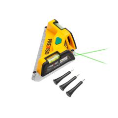 Αλφάδι Laser 20m Πράσινης Δέσμης με Λειτουργία Χάραξης Γωνίας PTL10G PREXISO