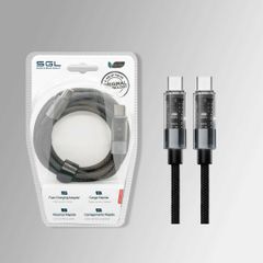Καλώδιο φόρτισης & data - USB Type-C σε Type-C - Fast Charge - P1S - 60W - 1.2m - 220640