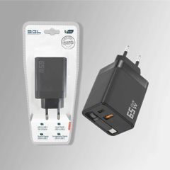 Αντάπτορας φόρτισης με καλώδιο Type-C & 2 θύρες USB-A & Type-C - Fast Charge - 65W - DS65 - 220718