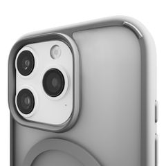 Puro Gradient MagSafe Silicone Case for iPhone 16 Pro Max - Silver-thumb-4