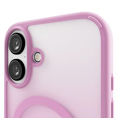 Puro Gradient MagSafe Silicone Case for iPhone 16 - Pink-thumb-4