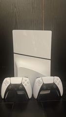 PlayStation slim disc με 2 χειριστήρια