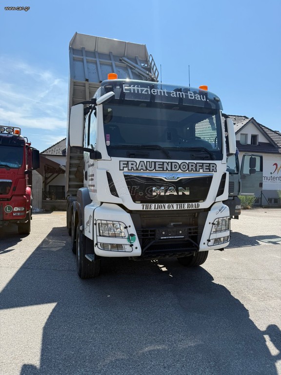 Ανατροπή MAN 2017 41.480 8x4 EURO 6 INTARTER