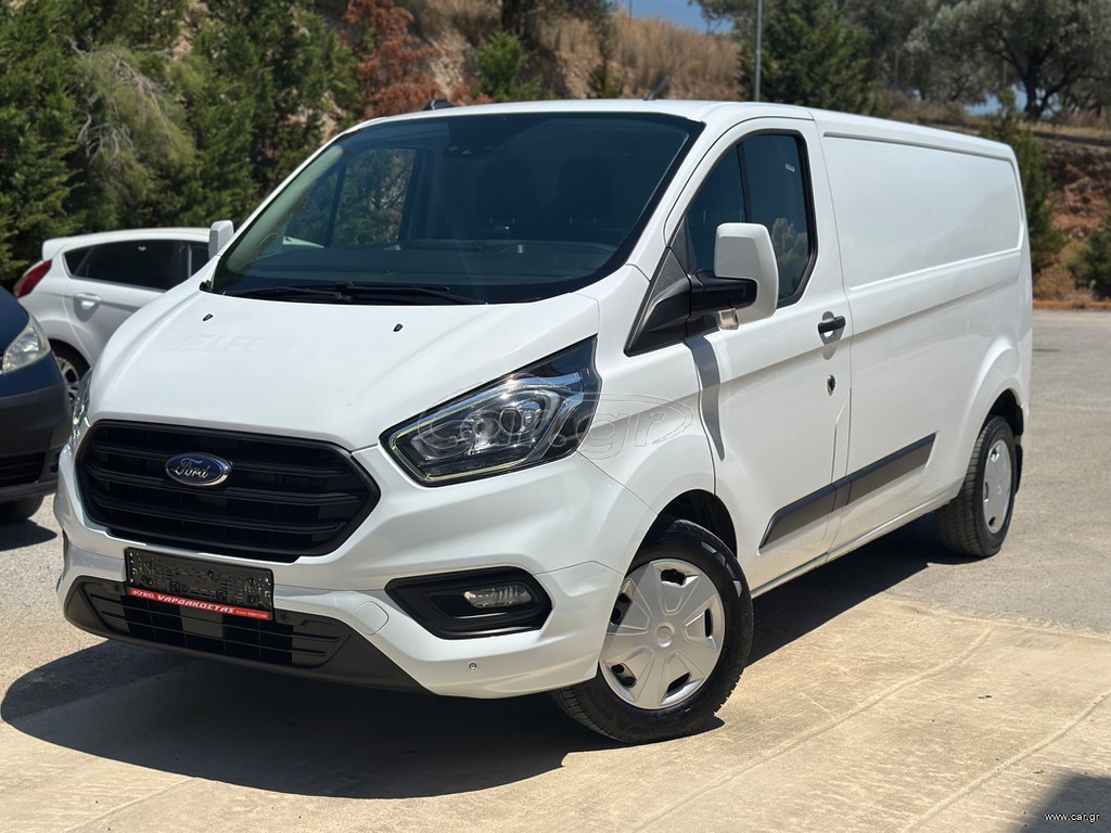Ford Transit Custom 2021 L2H1 ΜΑΚΡΥ 131HP ΟΘΟΝΗ-ΚΑΜΕΡΑ/ΠΛΗΡΕΣ ΙΣΤΟΡΙΚΟ ΣΤΗ FORD