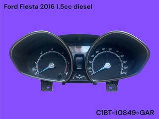 FORD FIESTA 2013-2017 ΜΕΤΑΧΕΙΡΙΣΜΕΝΑ ΑΝΤΑΛΛΑΚΤΙΚΑ ( πίνακας οργάνων οδηγού καντράν με κωδικό C1BT-10849-GAR κατάλληλο για αυτοκίνητα με κινητήρες πετρελαίου 1.5cc )