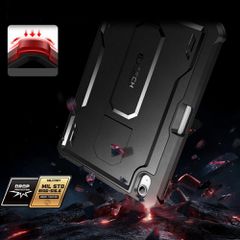 Tech-Protect Kevlar Pro Case for iPad 10.9" 2022 - Black-thumb-3