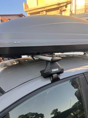 Μπαγκαζιέρα Οροφής Αυτοκινήτου Thule Pacific M 410 lt Χρώμα Γκρί