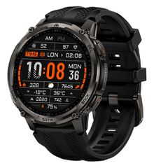 KOSPET smartwatch TANK T4C, heart rate, 1.5" AMOLED, GPS, 5 ATM & IP69K, με φακό, μαύρο