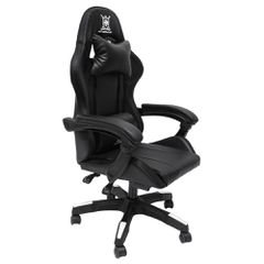 ΠΟΛΥΘΡΟΝΑ GAMING DARREN HM1203.10 ΜΑΥΡΟ-ΓΚΡΙ PVC 60x60x120Υεκ.