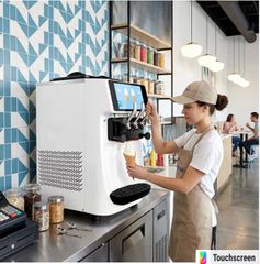 2 flavor Soft Ice Cream Machine - 1 year old still under warranty