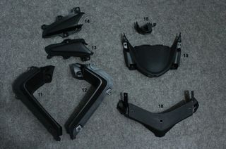FAIRING ΜΕΜΟΝΩΜΕΝΑ ΤΕΜΑΧΙΑ ΠΛΑΣΤΙΚΑ HONDA CBR500R 2013-2015 ΑΒΑΦΑ-thumb-8