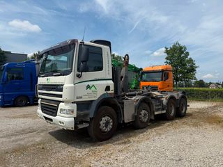 Ανατρεπόμενο Για Containers Με Βραχίονες DAF 2010 CF 85.460 8x4 EURO 5