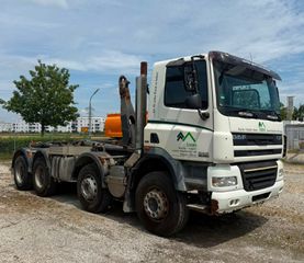 Ανατρεπόμενο Για Containers Με Βραχίονες DAF 2010 CF 85.460 8x4 EURO 5-thumb-1