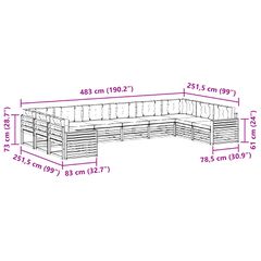 Σετ Καναπέ 10 τμχ. 3391240-thumb-9