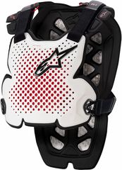 Προστατευτικός Θώρακας Μηχανής Alpinestars A-1 Pro Chest Guard Άσπρο-Μαύρο