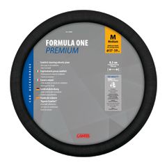 Lampa Κάλυμμα Τιμονιού Αυτοκινήτου Formula One 37-39εκ. Άοσμο Αντιιδρωτικό Ευρείας κάλυψης Μαύρο 1-τεμ. (L3306.8)