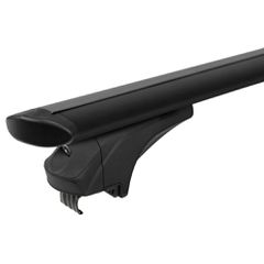 MENABO ΜΠΑΡΕΣ ΑΛΟΥΜΙΝΙΟΥ SONIC BLACK XL 130 cm ΣΕ ΜΑΥΡΟ ΧΡΩΜΑ ΓΙΑ Land Rover Range Rover Velar (L560) 5 doors 2017> ΜΕ FLUSH RAILS - 2 ΤΕΜ. (14690/MB)-thumb-5