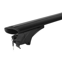 MENABO ΜΠΑΡΕΣ ΑΛΟΥΜΙΝΙΟΥ SONIC BLACK XL 130 cm ΣΕ ΜΑΥΡΟ ΧΡΩΜΑ ΓΙΑ Land Rover Range Rover Velar (L560) 5 doors 2017> ΜΕ FLUSH RAILS - 2 ΤΕΜ. (14690/MB)-thumb-3
