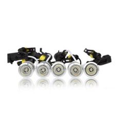 Πρόσθετο DAYLINE Διεθνή 10LED (2 σειρές X5 LED) HP 12V Ασημί χωρίς πλαίσιο