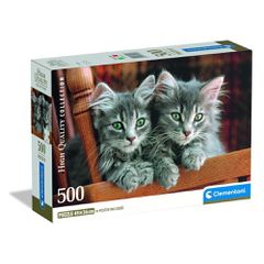 High Quality Kittens puzzle 500pcs-thumb-1