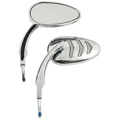 [cargr_clean_title(MCS LED billet turn signal mirror set. Chrome)]