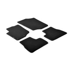 ΠΑΤΑΚΙΑ EXECUTIVE ΜΟΚΕΤΑ ΓΙΑ PEUGEOT 207 CC 2D 03/2007-2014 / PEUGEOT 207 3D / 5D 05/2006-11/2012 / PEUGEOT 207 SW 07/2007-12/2013 / PEUGEOT 207 Plus 3D / 5D 2013-2014 ΣΕ ΜΑΥΡΟ ΧΡΩΜΑ ME ΚΟΥΜΠΩΜΑΤΑ LAM