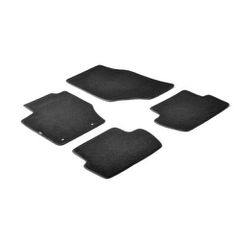 ΠΑΤΑΚΙΑ EXECUTIVE ΜΟΚΕΤΑ ΓΙΑ PEUGEOT 307 3D / 5D 06/2001-08/2007 ΣΕ ΜΑΥΡΟ ΧΡΩΜΑ ΜΕ ΚΟΥΜΠΩΜΑΤΑ LAMPA - 4 ΤΕΜ.