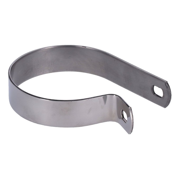 [cargr_clean_title(MCS Muffler short P-clamp 3-1/4". Stainless)]