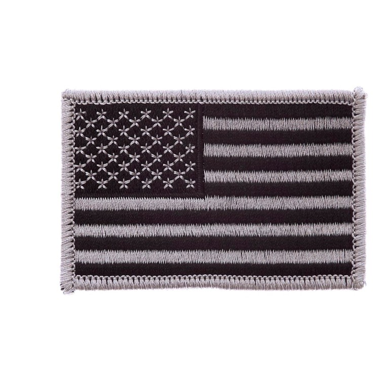 [cargr_clean_title(Army Surplus Patch flag USA silver)]