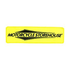 [cargr_clean_title(MCS Motorcycle storehouse, logo patch. Yellow)]