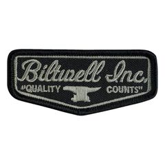 [cargr_clean_title(Biltwell Biltwell Logo patch 3" black/grey)]