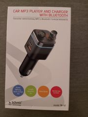 car mp3 player and charger with bluetooth Savio TR 12