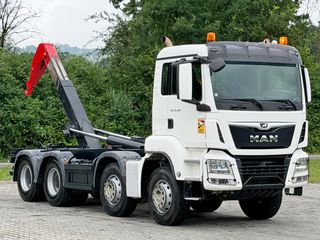 Γερανοί - Φορτηγά Με Γερανό MAN 2018 TGS 35.420 * ABROLLKIPPER * 8x4