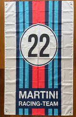 Διακοσμητικό Λάβαρο Γκαράζ “ Martini Racing Team”