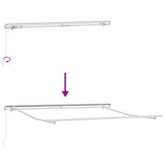 Αναδιπλούμενη τέντα Taupe 400 x 300 εκ 3426026-thumb-6
