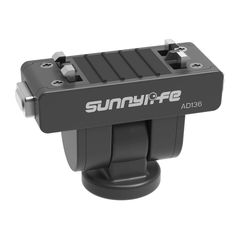 Sunnylife Προσαρμογέας γρήγορης αποσύνδεσης 1/4" με περιστροφή 180° για Insta360 X4 Air / X5 / Ace Pro 2 / 1 / Ace