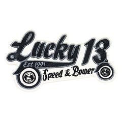 [cargr_clean_title(Lucky 13 Lucky 13 Lucky Speed patch black)]