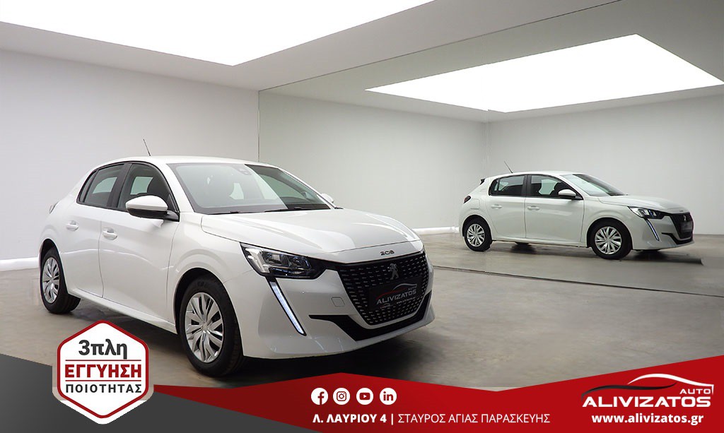 Peugeot 208 2021 1.5BLUEHDi 100PS ΟΘΟΝΗ EURO-6 ΕΛΛΗΝΙΚΟ 3ΠΛΗ ΕΓΓΥΗ