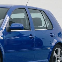 TRIM ΠΑΡΑΘΥΡΩΝ ΑΥΤΟΚΟΛΛΗΤΑ ΧΡΩΜΙΟΥ 4ΤΕΜ. ΓΙΑ VW GOLF 4 5D 98-04