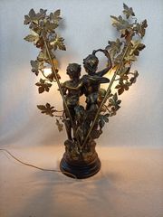 Auguste Moreau vineyard couple lamp-thumb-1