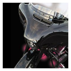 Custom Dynamics, Fairing Vent Cover - Black-thumb-1