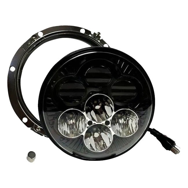 Custom Dynamics, Shark Demon 7" LED headlamp with backlight