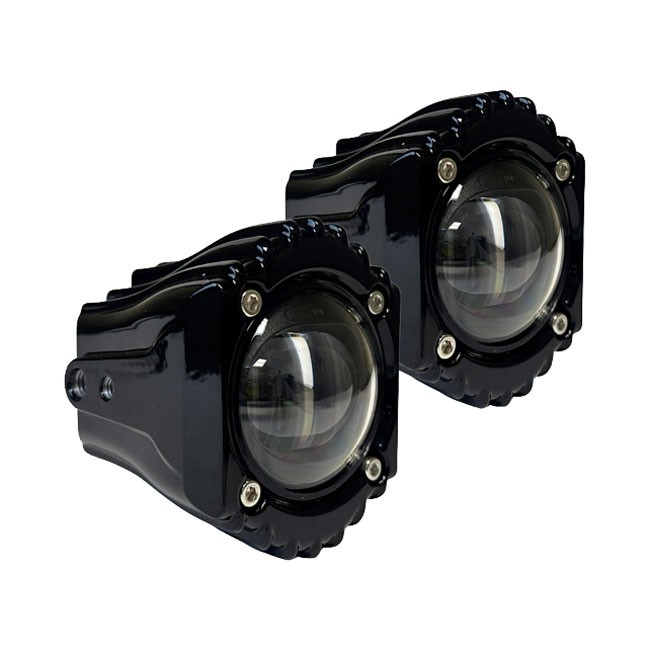 Custom Dynamics, Shark Demon LED Fog Lights. White