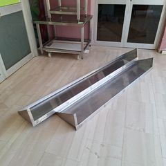 Ράφια τοίχου inox σε διάφορες διαστάσεις, 190*35*21,5 εκ. Ποιότητα & Τιμή Stockinox-thumb-10